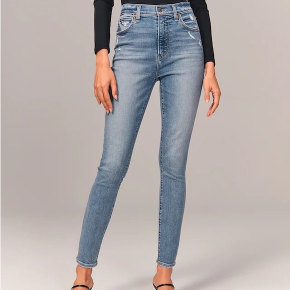 Abercrombie & Fitch Denim - Abercrombie Curve Love Skinny Jeans